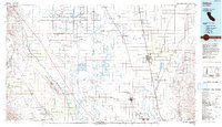Delano 1993 topographic map thumbnail