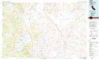 Eagle Lake 1992 topographic map thumbnail