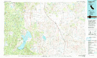 Eagle Lake 1992 topographic map thumbnail