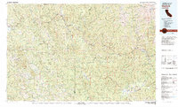 Hayfork 1982 topographic map preview