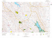 Healdsburg 1972 topographic map preview