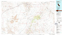 Ivanpah 1985 topographic map thumbnail