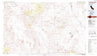 Last Chance Range 1985 topographic map thumbnail