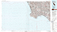 Long Beach 1981 topographic map thumbnail