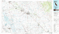 Merced 1983 topographic map thumbnail