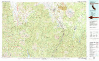 Mount Shasta 1979 topographic map thumbnail
