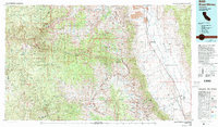 Mount Whitney 1978 topographic map thumbnail