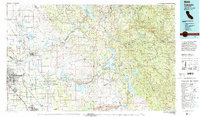 Oakdale 1994 topographic map thumbnail