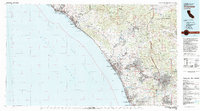 Oceanside 1982 topographic map thumbnail
