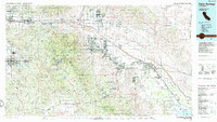 Palm Springs 1984 topographic map thumbnail