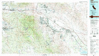 Palm Springs 1984 topographic map thumbnail