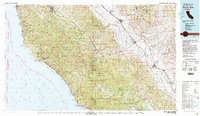 Point Sur 1982 topographic map thumbnail