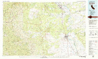 Red Bluff 1979 topographic map thumbnail