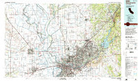 Sacramento 1994 topographic map thumbnail