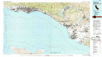 Santa Barbara 1982 topographic map thumbnail