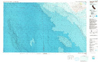 Santa Rosa Island topographic map thumbnail