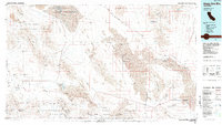 Sheep Hole Mountains topographic map thumbnail