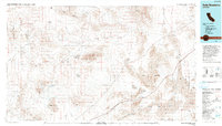 Soda Mountains 1993 topographic map thumbnail