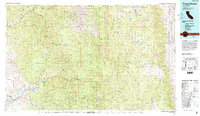Three Rivers 1978 topographic map preview