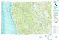 Ukiah 1981 topographic map thumbnail