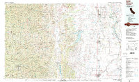 Willows 1987 topographic map thumbnail