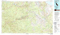 Yosemite Valley 1976 topographic map thumbnail