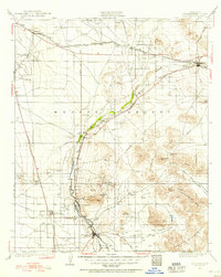 Barstow 1932 topographic map thumbnail