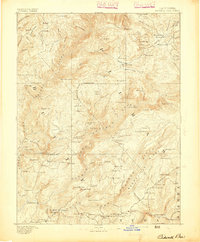 Bidwell Bar 1893 topographic map thumbnail