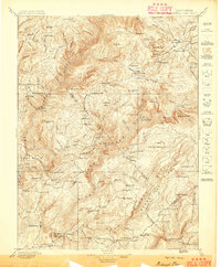 Bidwell Bar 1897 topographic map thumbnail