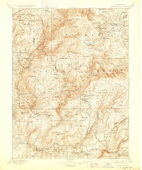 Bidwell Bar 1897 topographic map thumbnail