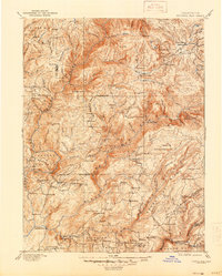 Bidwell Bar 1897 topographic map thumbnail