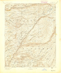Big Trees 1894 topographic map thumbnail