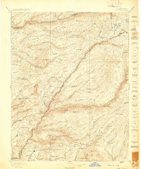 Big Trees 1897 topographic map thumbnail