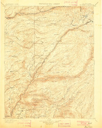 Big Trees topographic map thumbnail