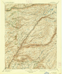Big Trees 1901 topographic map thumbnail
