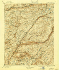 Big Trees 1901 topographic map thumbnail