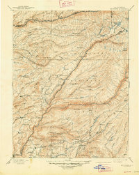 Big Trees 1901 topographic map thumbnail