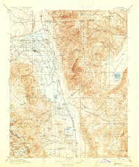 Bishop 1913 topographic map preview