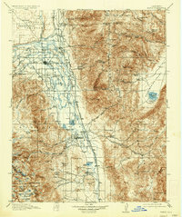 Bishop 1913 topographic map preview