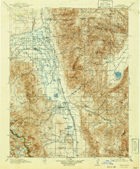 Bishop 1913 topographic map preview