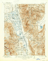 Bishop 1913 topographic map preview