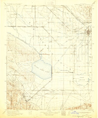 Buena Vista Lake 1912 topographic map thumbnail