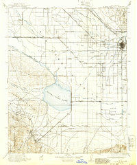 Buena Vista Lake 1912 topographic map thumbnail