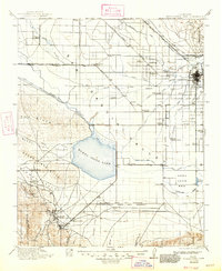 Buena Vista Lake 1912 topographic map thumbnail