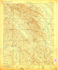 Cholame 1917 topographic map thumbnail