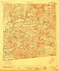 Cuyamaca 1903 topographic map thumbnail