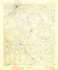 Elsinore 1901 topographic map thumbnail