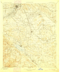 Elsinore 1901 topographic map thumbnail