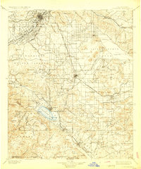Elsinore 1901 topographic map thumbnail