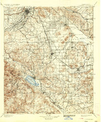 Elsinore 1901 topographic map thumbnail